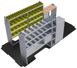 60-RP42-W1 Workstation Package for Ram Promaster 159" Extended Wheelbase High Roof