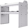 18-3530-1W Workbench 34.5"Wide x 15.5"Deep x 30"high with 1 standard divider shelf and a 1.5" thick hardwood worktop