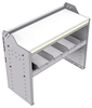 18-3530-1W Workbench 34.5"Wide x 15.5"Deep x 30"high with 1 standard divider shelf and a 1.5" thick hardwood worktop