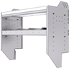 18-3530-1W Workbench 34.5"Wide x 15.5"Deep x 30"high with 1 standard divider shelf and a 1.5" thick hardwood worktop