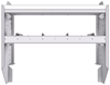 18-3530-1W Workbench 34.5"Wide x 15.5"Deep x 30"high with 1 standard divider shelf and a 1.5" thick hardwood worktop