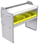 18-3530-5W Workbench 34.5"Wide x 15.5"Deep x 30"high with 1 bin shelf and a 1.5" thick hardwood worktop