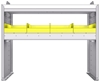 18-3530-5W Workbench 34.5"Wide x 15.5"Deep x 30"high with 1 bin shelf and a 1.5" thick hardwood worktop