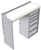 18-4536-RD Workbench 43"Wide x 15.5"Deep x 36"high with a 6 Drawer unit on Right hand side