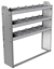 20-4148-3 Square back shelf unit 48"Wide x 11.5"Deep x 48"High with 3 shelves