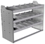 20-4836-3 Square back shelf unit 48"Wide x 18.5"Deep x 36"High with 3 shelves