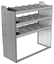 20-4848-3 Square back shelf unit 48"Wide x 18.5"Deep x 48"High with 3 shelves