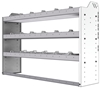 20-5336-3 Square back shelf unit 56"Wide x 13.5"Deep x 36"High with 3 shelves
