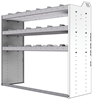 20-5848-3 Square back shelf unit 56"Wide x 18.5"Deep x 48"High with 3 shelves