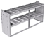 20-7836-2 Square back shelf unit 72"Wide x 18.5"Deep x 36"High with 2 shelves