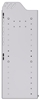 20-8336-2 Square back shelf unit 84"Wide x 13.5"Deep x 36"High with 2 shelves