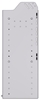 20-8336-2 Square back shelf unit 84"Wide x 13.5"Deep x 36"High with 2 shelves