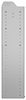 20-9358-3 Square back shelf unit 96"Wide x 13.5"Deep x 58"High with 3 shelves