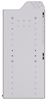 20-9536-2 Square back shelf unit 96"Wide x 15.5"Deep x 36"High with 2 shelves