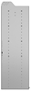 20-9858-4 Square back shelf unit 96"Wide x 18.5"Deep x 58"High with 4 shelves