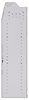 21-4558-3 Profiled back shelf unit 48"Wide x 15.5"Deep x 58"High with 3 shelves