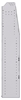 21-6372-5 Profiled back shelf unit 60"Wide x 13.5"Deep x 72"High with 5 shelves