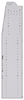 21-7572-5 Profiled back shelf unit 72"Wide x 15.5"Deep x 72"High with 5 shelves