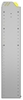 22-9158-3 Square back bin shelf unit 94"Wide x 11.5"Deep x 58"High with 3 shelves