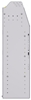 23-8348-4 Profiled back bin shelf unit 84"Wide x 13.5"Deep x 48"High with 4 shelves