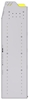 23-8558-4 Profiled back bin shelf unit 84"Wide x 15.5"Deep x 58"High with 4 shelves
