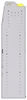 23-8563-4 Profiled back bin shelf unit 84"Wide x 15.5"Deep x 63"High with 4 shelves