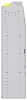 23-8563-4 Profiled back bin shelf unit 84"Wide x 15.5"Deep x 63"High with 4 shelves