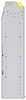 23-9358-4 Profiled back bin shelf unit 94"Wide x 13.5"Deep x 58"High with 4 shelves