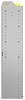 24-9363-4 Square back bin separator combo shelf unit 94"Wide x 13.5"Deep x 63"High with 4 shelves