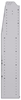 25-3372-6 Profiled back bin separator combo Shelf unit 34.5"Wide x 13.5"Deep x 72"High with 6 shelves