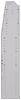 25-4372-5 Profiled back bin separator combo Shelf unit 43"Wide x 13.5"Deep x 72"High with 5 shelves