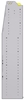 25-6572-6 Profiled back bin separator combo Shelf unit 67"Wide x 15.5"Deep x 72"High with 6 shelves