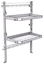 26-4063-02 2 level fold-up shelving unit, 41"Wide x 21"Deep x 63"High