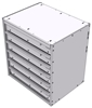 16-2826-600 Tool drawer 24" Wide X 18.5" Deep X 25-11/16" High with 6 drawers