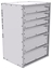 16-2836-312 Tool drawer 24" Wide X 18.5" Deep X 35-11/16" High with 6 drawers