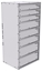 16-2848-332 Tool drawer 24" Wide X 18.5" Deep X 47-11/16" High with 8 drawers