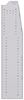 33-C572-4 Profiled Back Refrigerant Combo Shelf Unit 15.45"Wide x 15.5"Deep x 72"High for 2 large and 2 small bottles