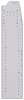 33-L363-3 Profiled Back Refrigerant Shelf Unit 15.45"Wide x 13.5"Deep x 63"High for 3 large bottles