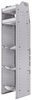 33-L363-3 Profiled Back Refrigerant Shelf Unit 15.45"Wide x 13.5"Deep x 63"High for 3 large bottles