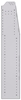 33-L372-4 Profiled Back Refrigerant Shelf Unit 15.45"Wide x 13.5"Deep x 72"High for 4 large bottles