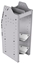 33-S536-2 Profiled Back Refrigerant Shelf Unit 12.45"Wide x 15.5"Deep x 36"High for 2 small bottles