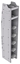 33-S572-5 Profiled Back Refrigerant Shelf Unit 12.45"Wide x 15.5"Deep x 72"High for 5 small bottles