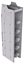 33-S863-5 Profiled Back Refrigerant Shelf Unit 12.45"Wide x 18.5"Deep x 63"High for 5 small bottles