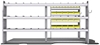 60-GM11-P1 Plumber Package for GMC Savana / Chev Express 135" Wheelbase Standard Roof