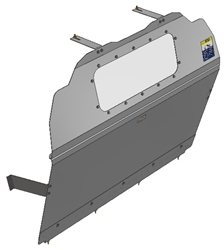 10-RT01-123 Window Contoured Partition for Ram C/V Tradesman