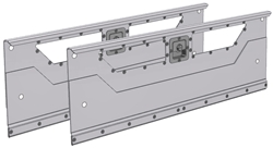 DO-184 2-set Locking door kit for 84"Wide shelving unit