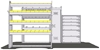 60-MM11-W1 Workstation Package for Mercedes-Benz Metris 126" WB Std. Roof