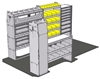 60-MS11-W1 Workstation Package for Mercedes-Benz Sprinter 144" WB Std. Roof