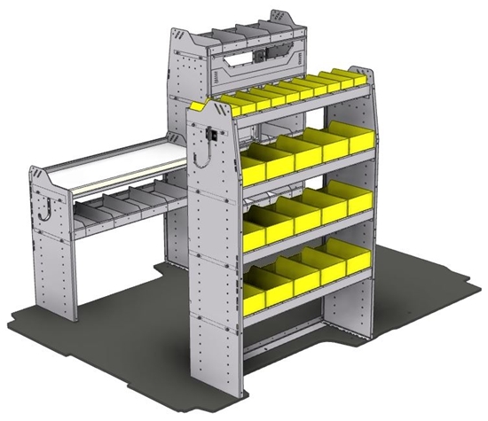 60-RP11-W1 Workstation Package for Ram Promaster 118" Wheelbase Low Roof