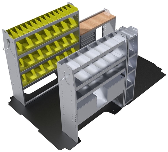 60-RP21-W1 Workstation Package for Ram Promaster 136" Wheelbase Low Roof